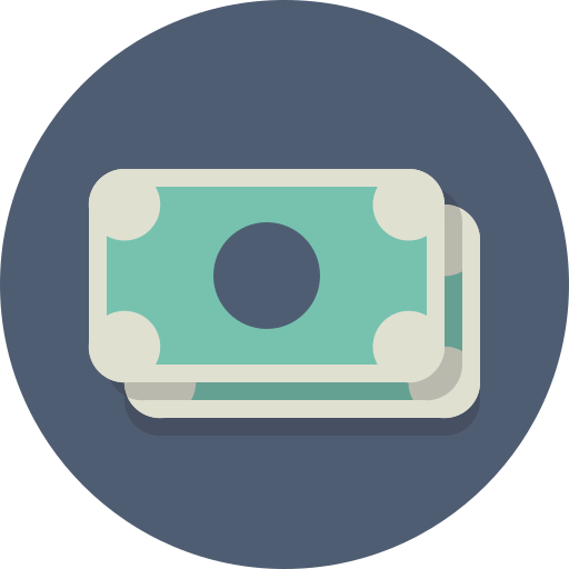Money, cash, currency, dollar icon