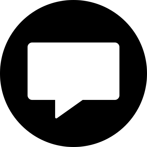 Chat, chatting, circle, comment, message, messaging icon