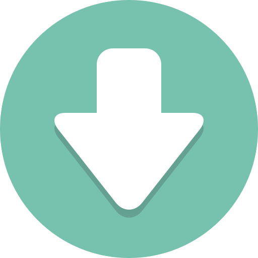 Arrow, down icon