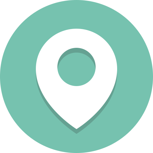 Location, navigation, pin icon