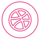 Neon,Social,Dribbble,Images,Graphic,Design