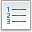 Text, list, numbers icon