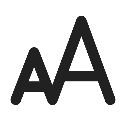 Ic, fluent, text, font, size, filled icon