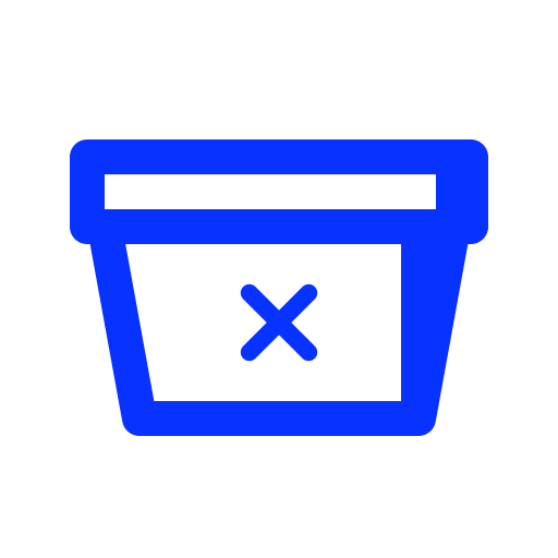 Delete, email, junk, mail, spam, trash, unwanted icon