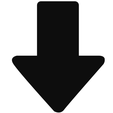 Arrow, down, download icon