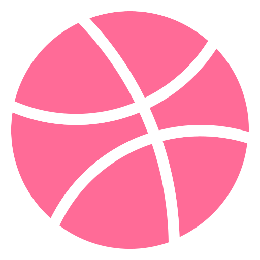 Brand, dribbble, logo, network, social icon