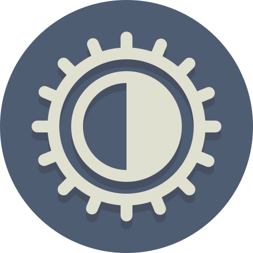 Contrast, brightness icon