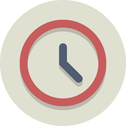 Clock, time, timer icon
