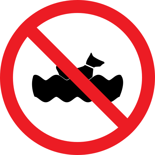 Animal, dog, forbidden, prohibition icon