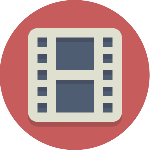 Video, film, movie icon