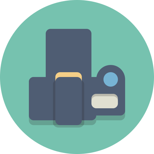 Slr, camera, photography icon
