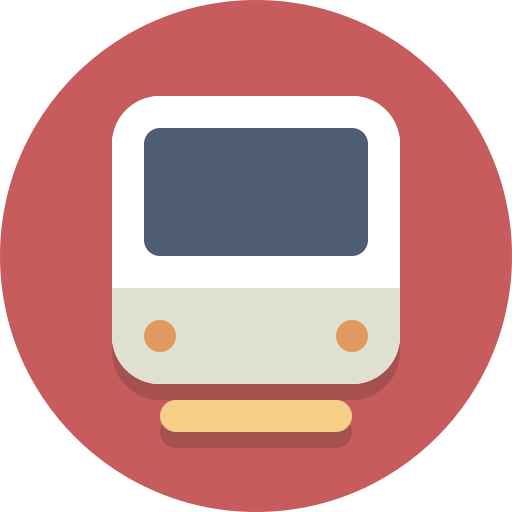 Train, locomotive, subway, transit, transportation icon
