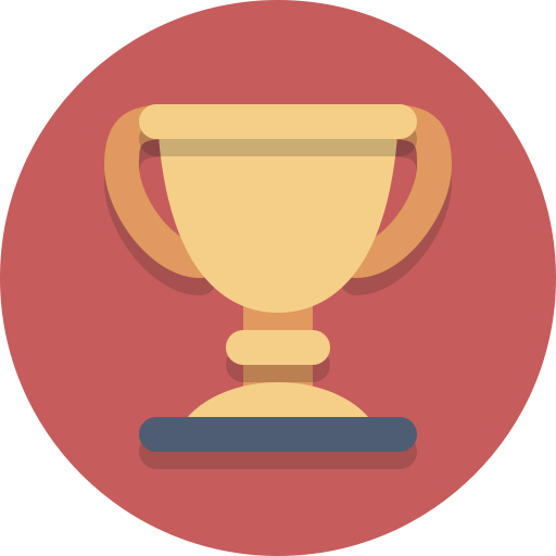 Trophy, award, prize icon