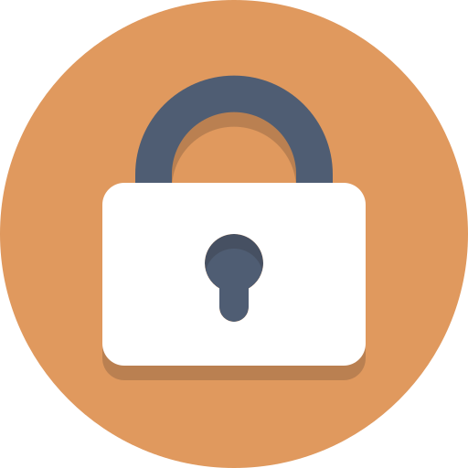 Locked, lock, secure icon