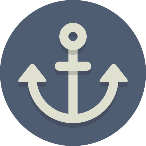 Anchor, nautical icon