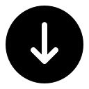 Arrow,Button,Circle,Down,Essentials,Round,Ui ok 