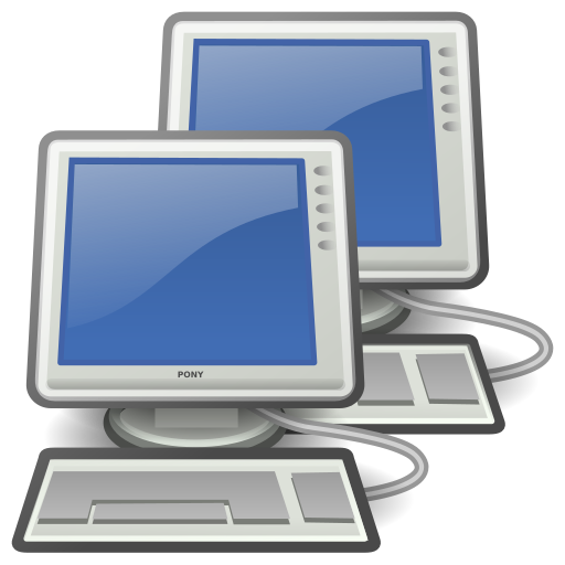 Transmit, receive, network icon