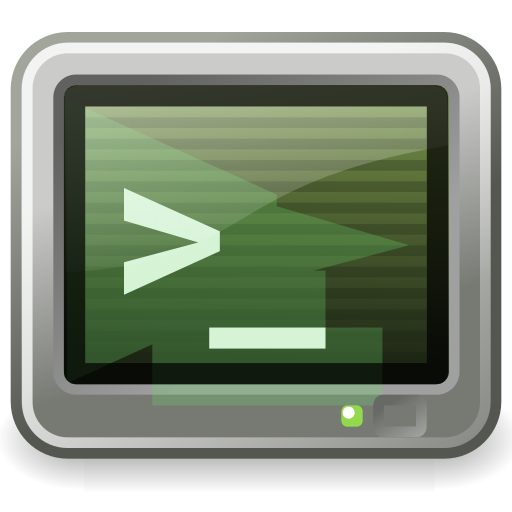 Terminal, utilities icon