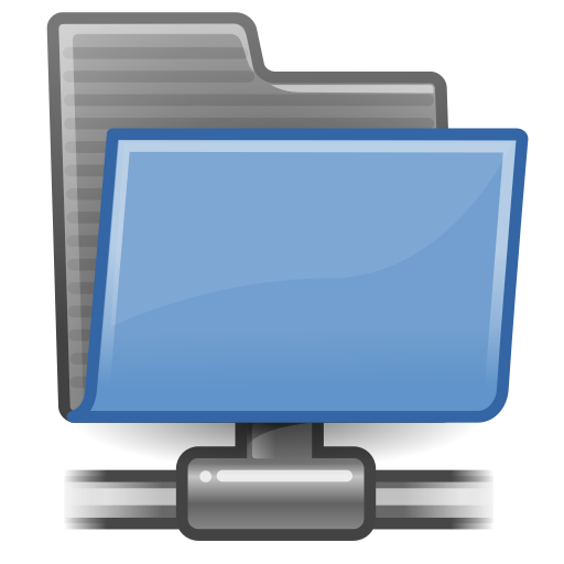 Folder, remote icon