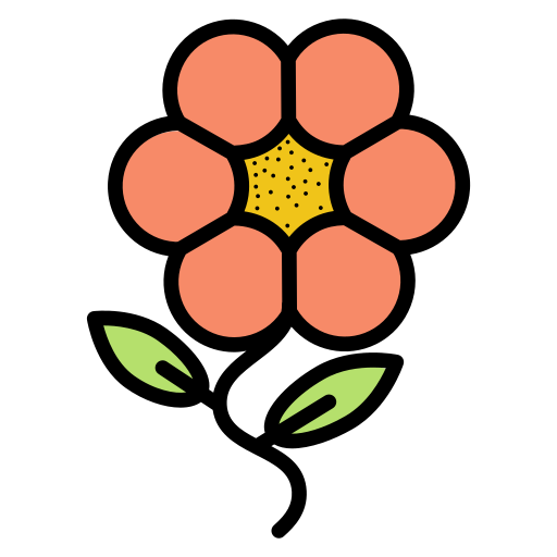 Blossom, decoration, flower, garden, plant icon