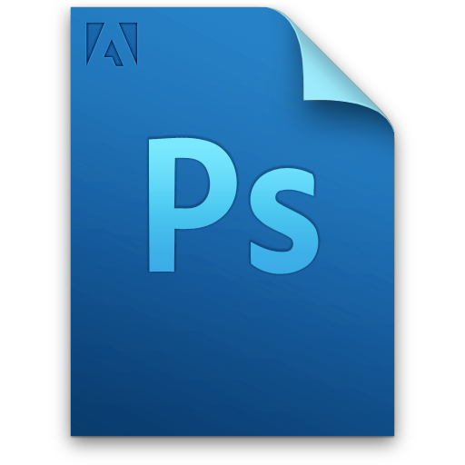 File, document, photoshop, adobe icon