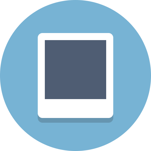 Polaroid, photo, picture icon