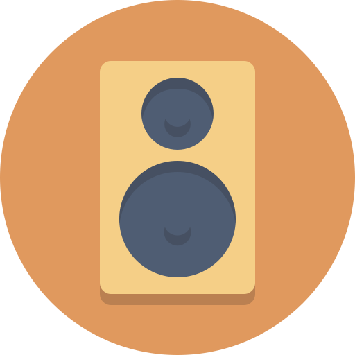 Speaker, subwoofer icon