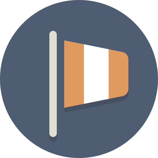 Windsock, flag icon
