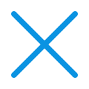 Cross,Cancel,Delete ok 