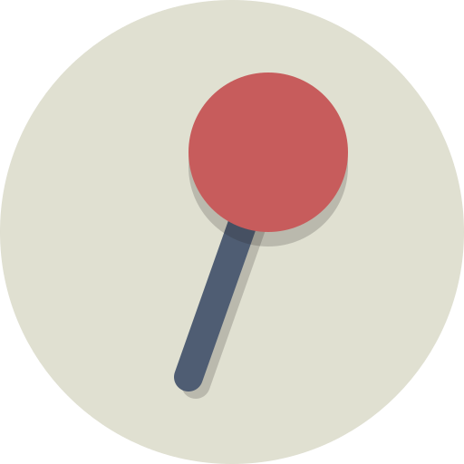 Pin, tag icon