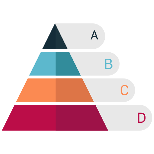 Draw, piramid, pyramid, stock icon