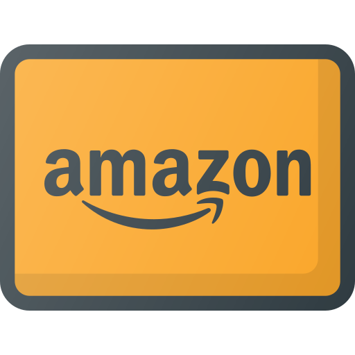 Amazon, credit, money, online, pay, payments, send icon