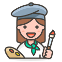 Woman,Artist