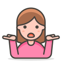 Woman,Shrugging ok 