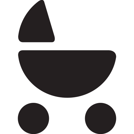 Babysitting, child, girl, little, playing, toy icon