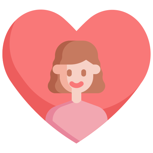 Heart, mothers, day, mom, mother, woman, female icon