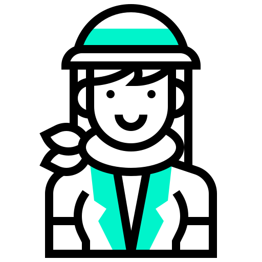 Avatar, guide, human, occupation, profession, woman icon