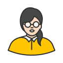 Geek,Girl,Nerd,Woman