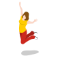 Female,Jumping,Woman,Avatar,Girl,Person,User