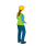 Female,Standing,Warehouse,Warehousewoman,Woman