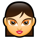 Girl, woman, avatar, user icon