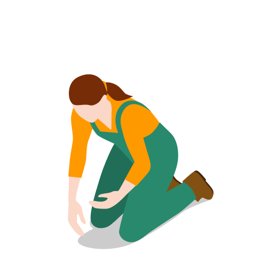 Farm, farmer, female, gathering, people, woman icon