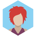 Portrait,Avatar,Female,Woman,Profile,Redhead