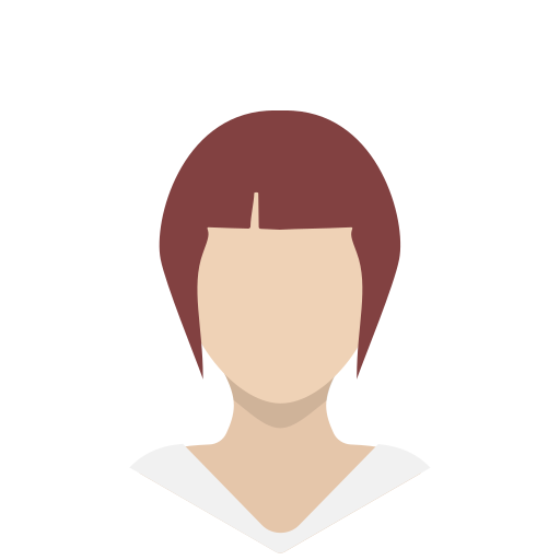 Avatar, casual, female, portrait, profile, redhead, woman icon