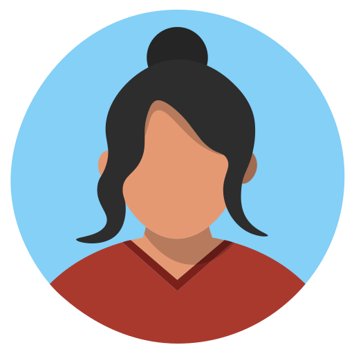 Female, avatar, girl, face, woman, user icon