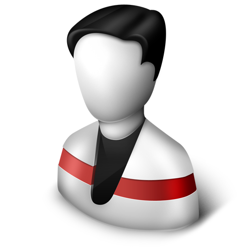 User, red icon