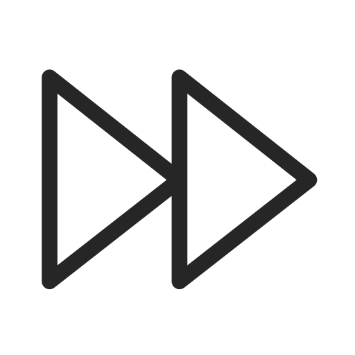 User, interface, skip, video, ui, movie, film icon