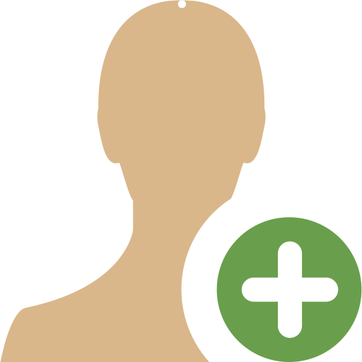 Account, add, avatar, person, profile, user icon