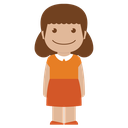 Avatar,Child,Female,Girl,Kid,Orange,Person