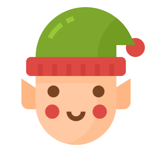 Assistant, avatar, christmas, elf, fantasy, santa icon